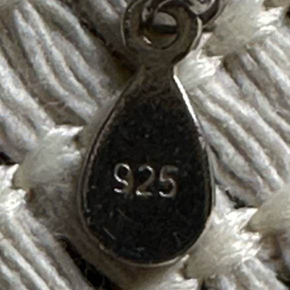 Dainty Silver 925 Cloud and Paper Airplane Pendant on Silver 925 Chain - Picture 12 of 15